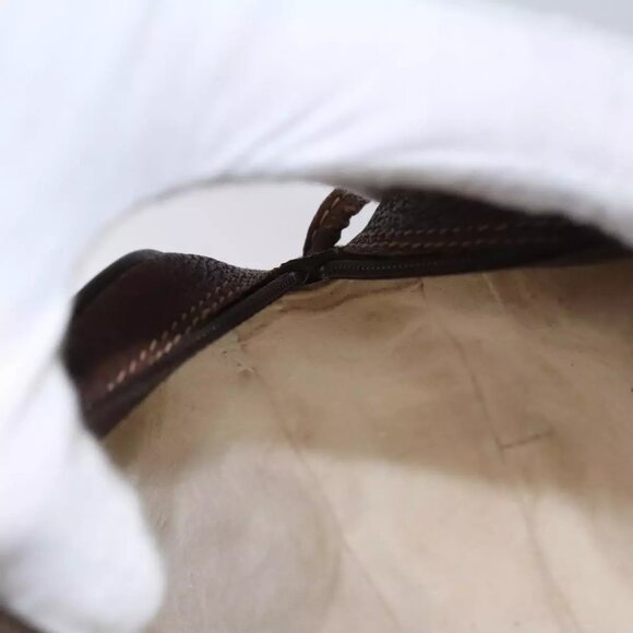 GUCCI GG Supreme Web Sherry Line Shoulder Bag PVC Beige Red Auth 99180 - Picture 13 of 16